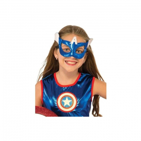 Set costum Captain America KidMania® si scut cu sunete si lumini pentru fete - KidMania.ro [3]