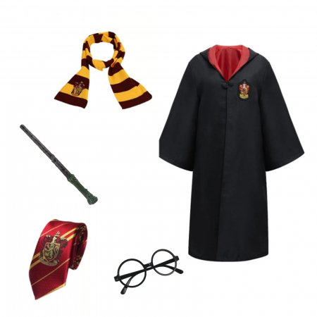 Tematici de Top - Set costum Harry Potter cu accesorii KidMania® pentru copii - KidMania.ro
