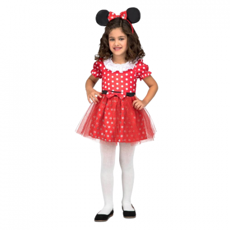 Set costum Minnie Mouse pentru fete - Kidmania.ro