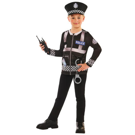 Set costum politist KidMania® cu accesorii pentru copii - KidMania.ro [2]