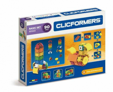 Set de construit Clicformers-Basic 90 piese [1]