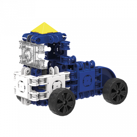 Set de construit Clicformers- Craft albastru, 25 de piese [3]
