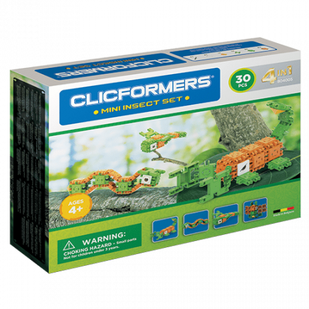 Set de construit Clicformers- Insecte, 30 piese [0]
