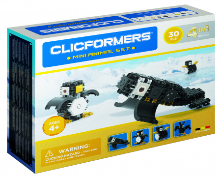 Set de construit Clicformers- Mini Animal Set 30 piese [0]
