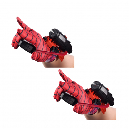 Set doua manusi lansator Spiderman cu apa KidMania® pentru copii - KidMania.ro [0]