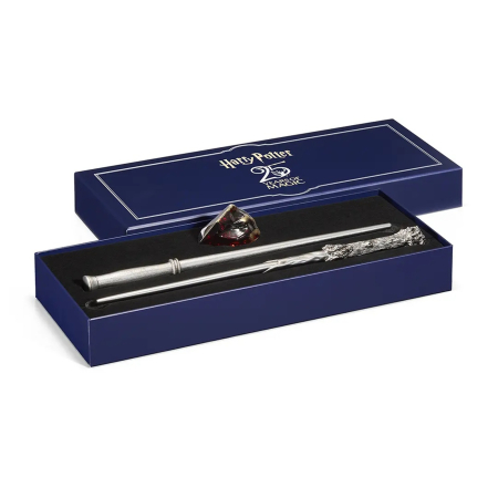 Set Premium Harry Potter cu Piatra Filozofala si 2 Baghete - Editie Aniversara - KidMania.ro [0]