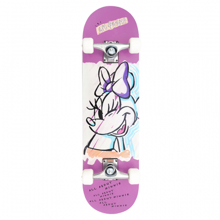 Skateboard mare din lemn Minnie Pink, Disney​​​​​​​ - kidmania.ro [1]