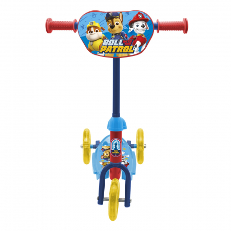 Trotineta cu 3 roti Paw Patrol, Rubble, Chase si Marshall, Disney, 2+, albastru, pentru baieti - KidMania.ro [1]