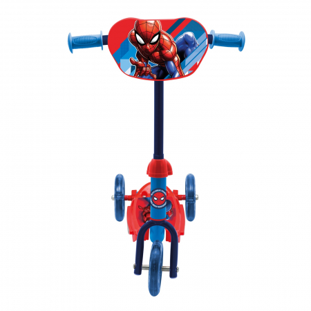 Trotineta cu 3 roti Spiderman, Marvel, 2+, albastru, pentru copii - KidMania.ro [1]