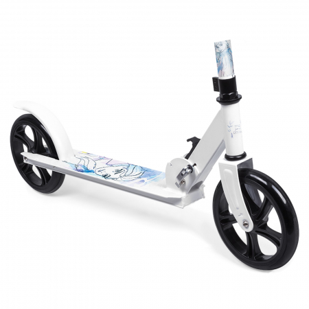 Trotineta pliabila cu 2 roti Frozen, Disney, 7+, alb, pentru copii - KidMania.ro [2]