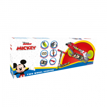 Trotineta pliabila cu 2 roti Mickey Mouse, Disney Junior, 6+, multicolor, pentru copii - KidMania.ro [3]