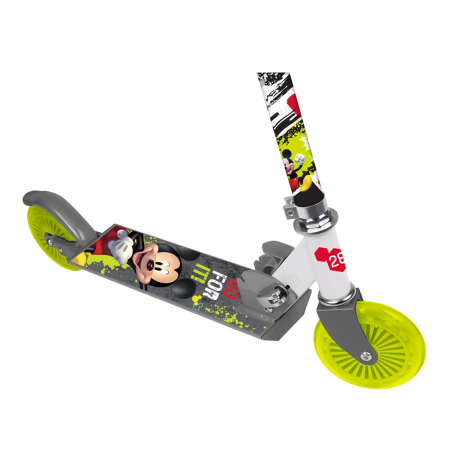 Trotineta pliabila cu 2 roti Mickey Mouse, Disney Junior, 6+, multicolor, pentru copii - KidMania.ro [2]