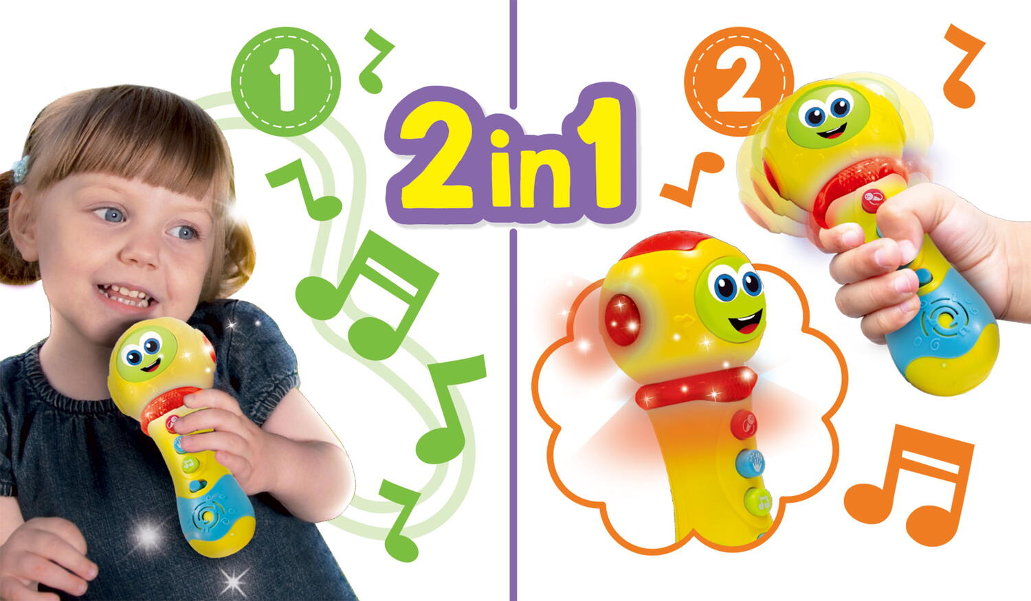Microfon 2 in 1 pentru copii [1]