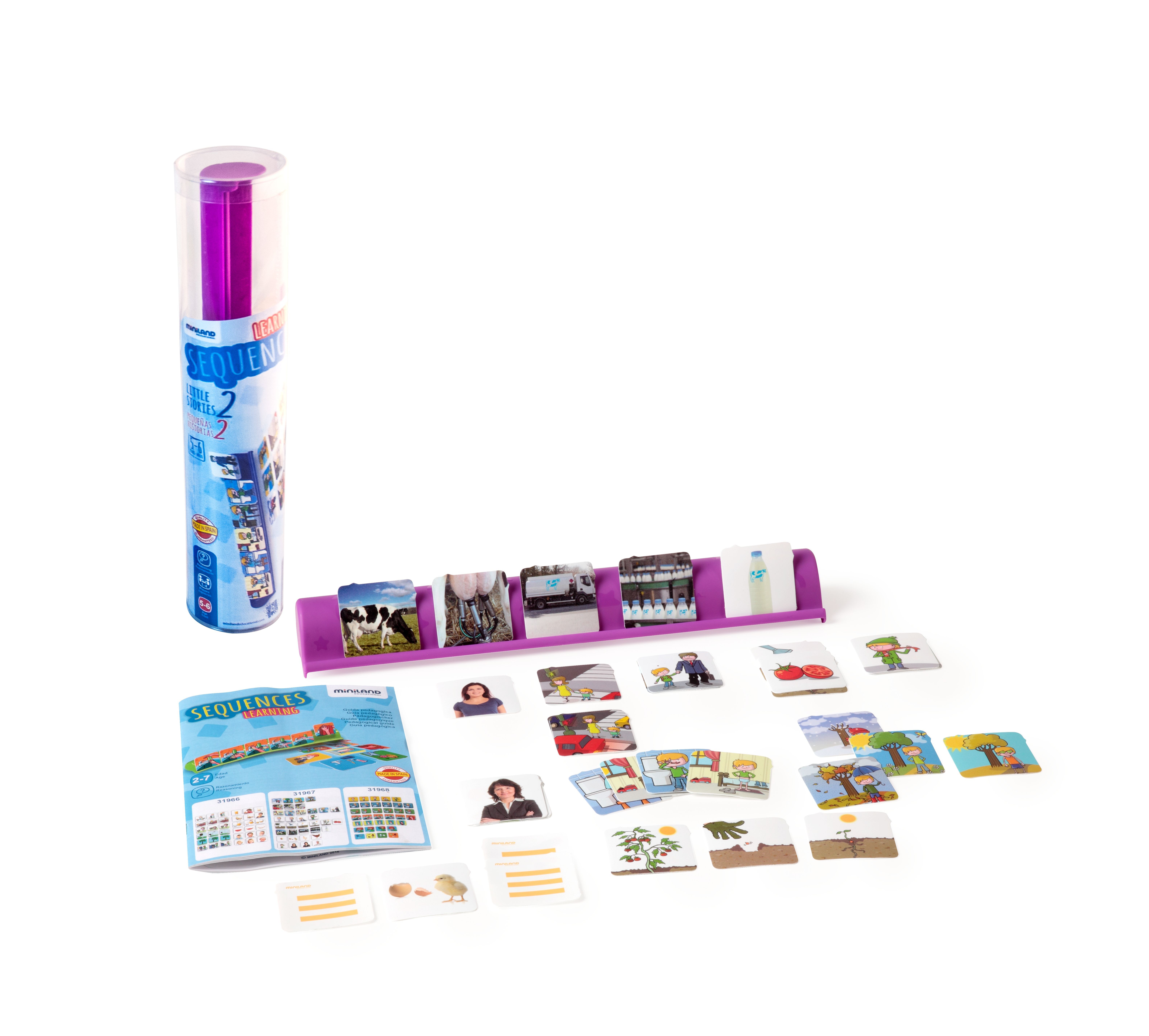 Joc Secvente temporale - ordinea lucrurilor. Pentru 5-6 ani - Miniland [1]