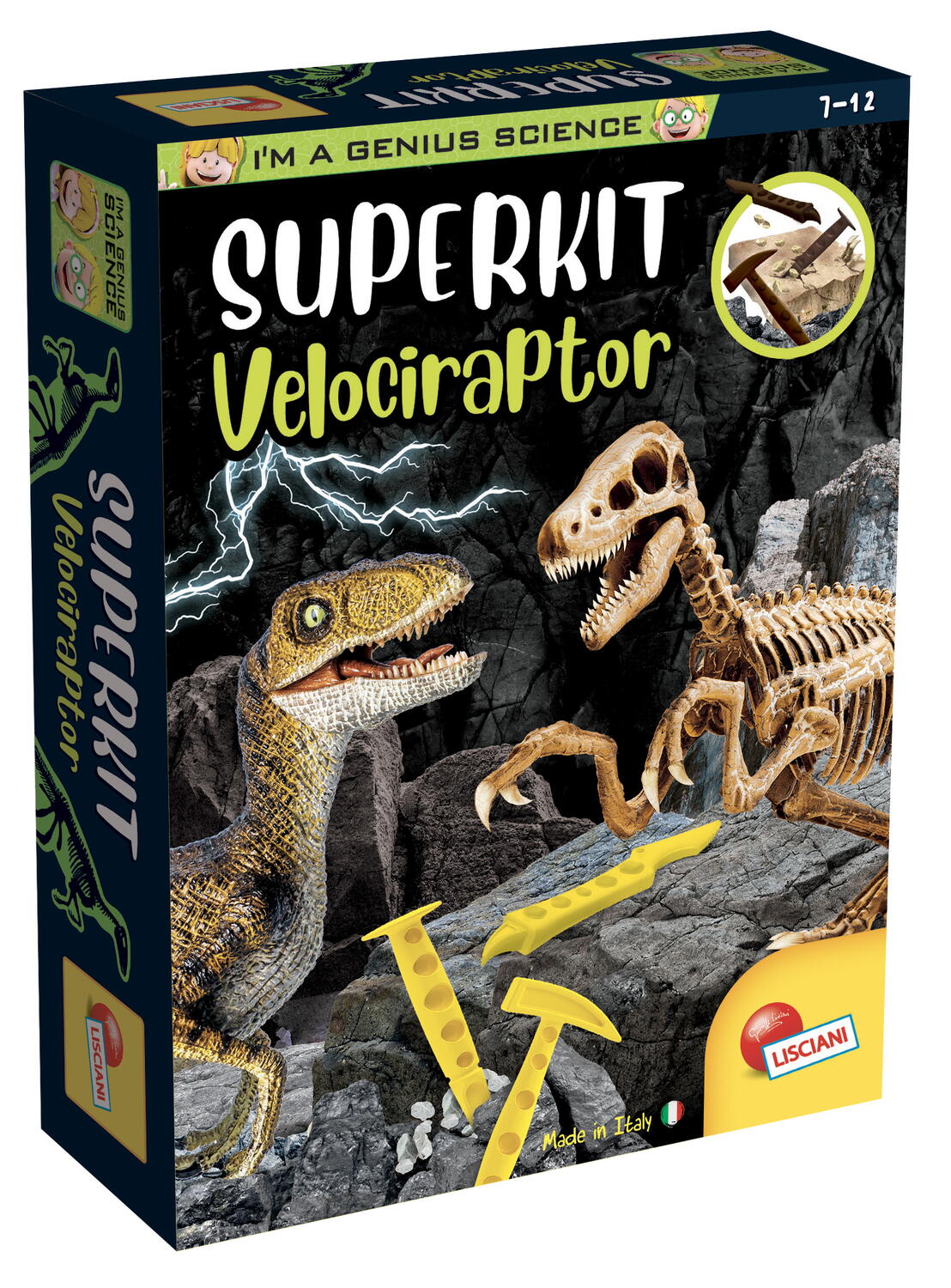 Jucarii Educative - Experimentele micului geniu - Kit paleontologie Velociraptor