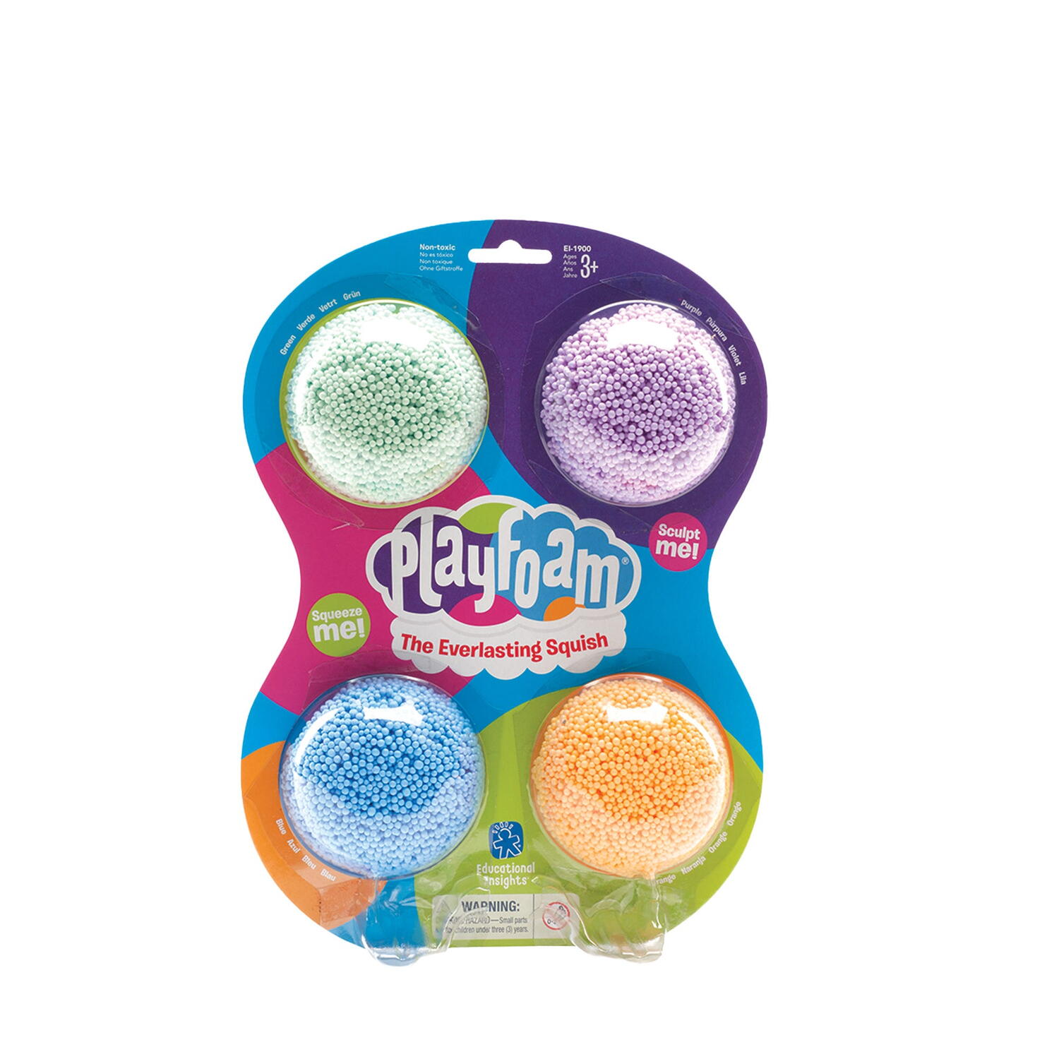 Jucarii creative - Spuma de modelat Playfoam™ - Set 4 culori