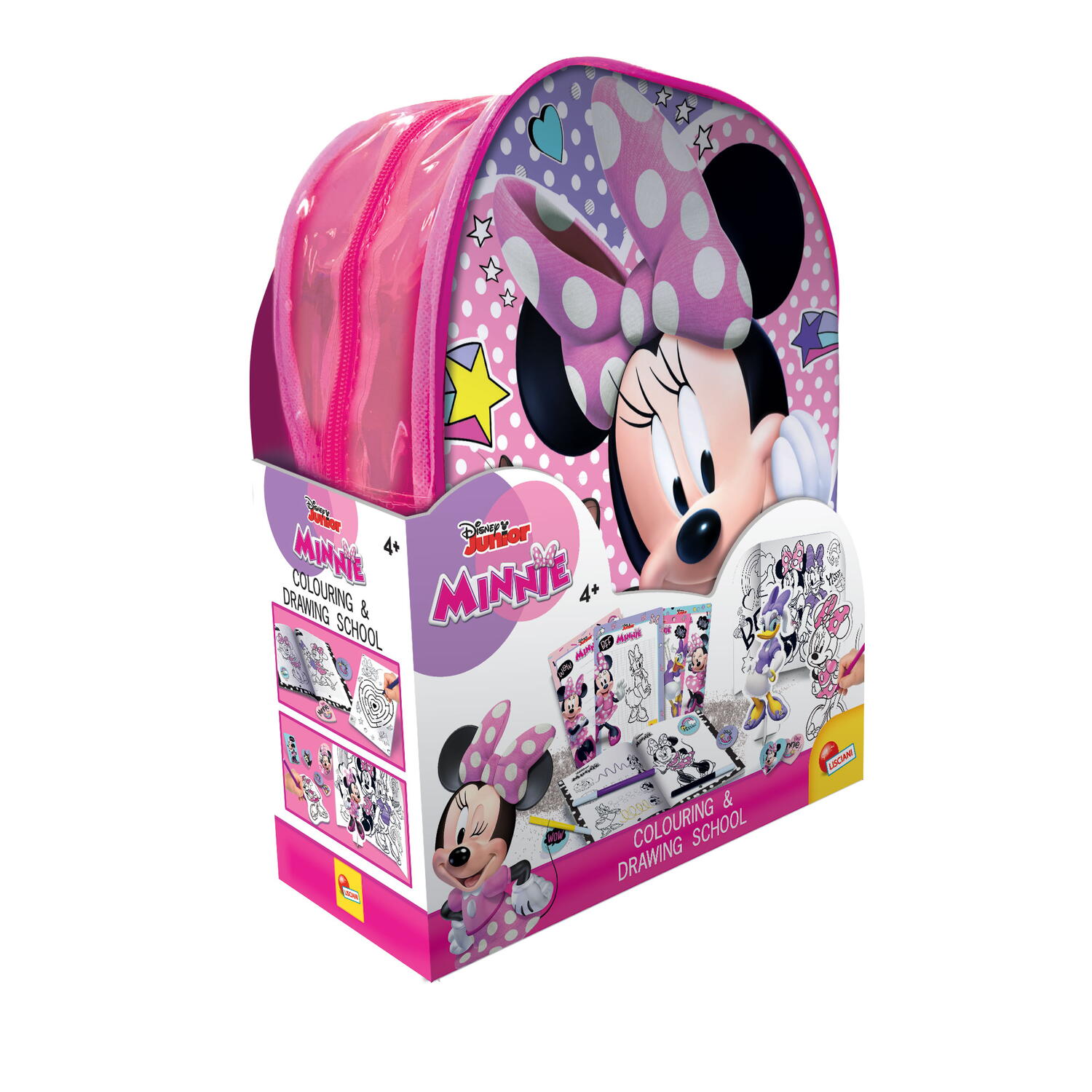 Rechizite scolare - Kit de creatie cu ghiozdanel - Minnie