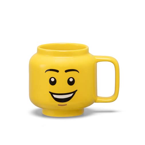 Cană mică LEGO din ceramică – Cap de băiat fericit [1]