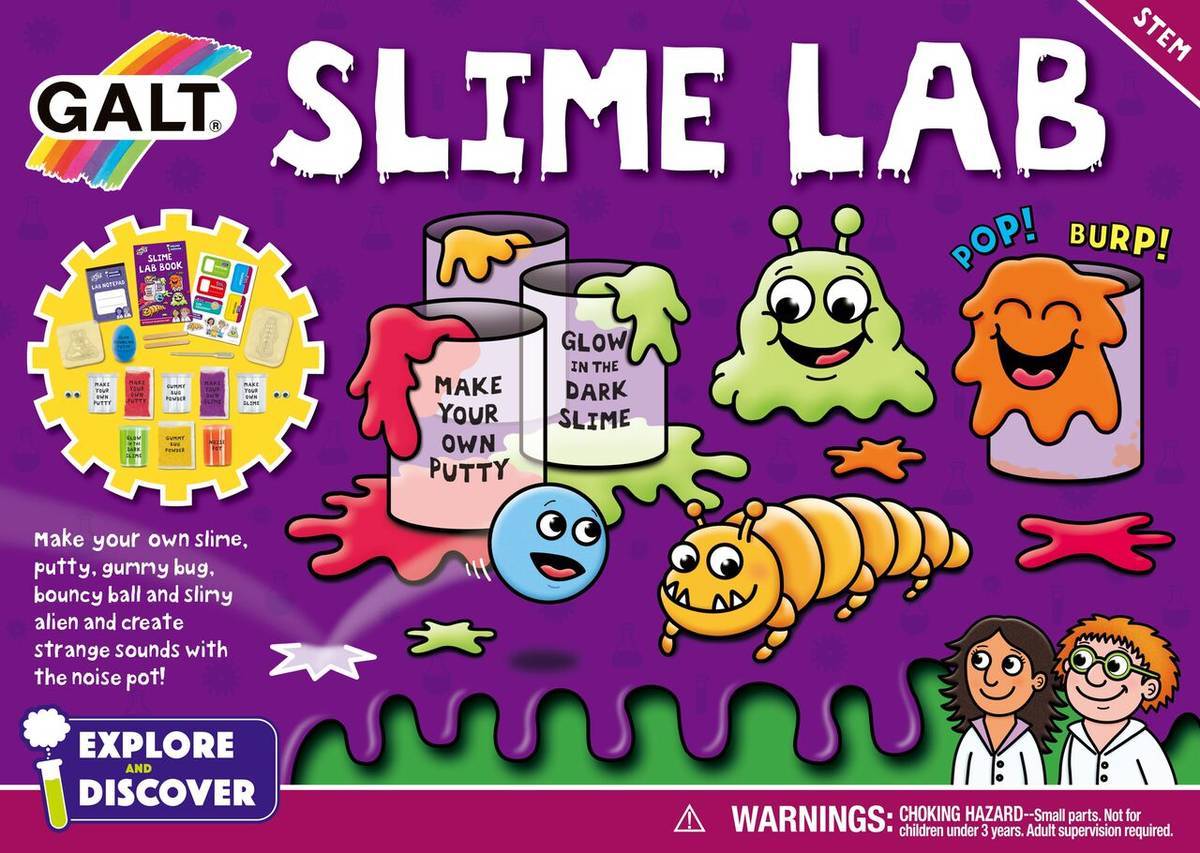 Jucarii Educative - Set experimente - Slime lab