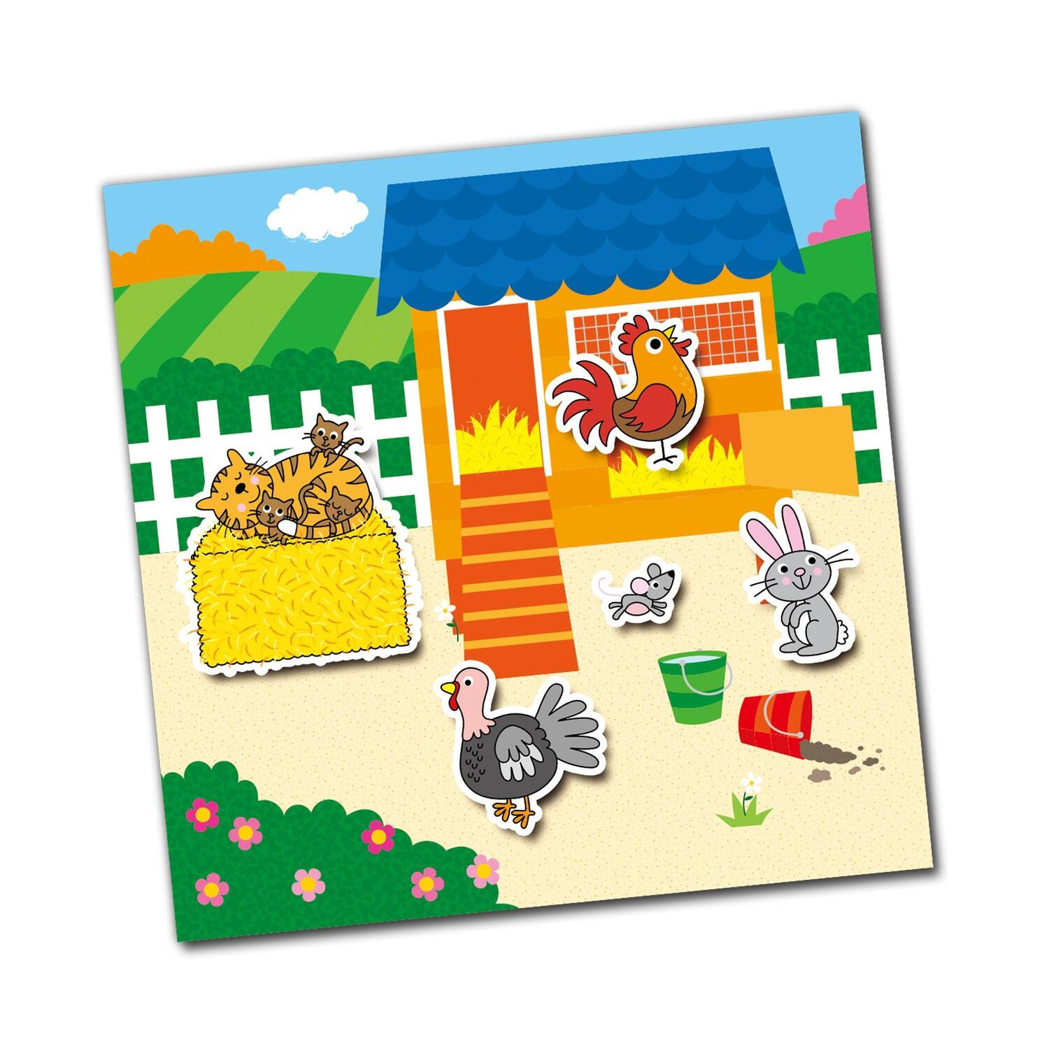 Cartea mea cu stickere - Ferma [1]