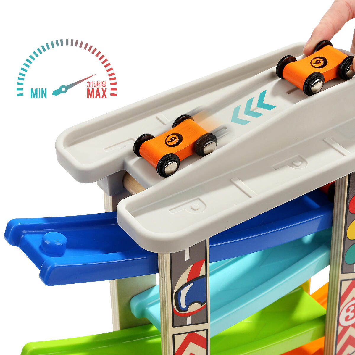 Mega rampa cu masinute de curse [3]