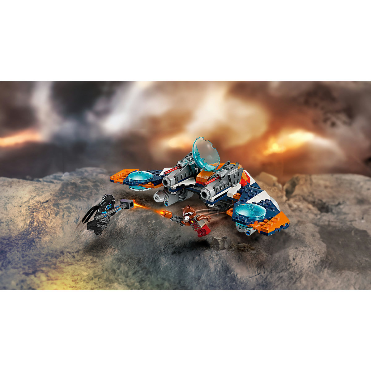  Avionul de lupta al lui Rocket vs Ronan [9]