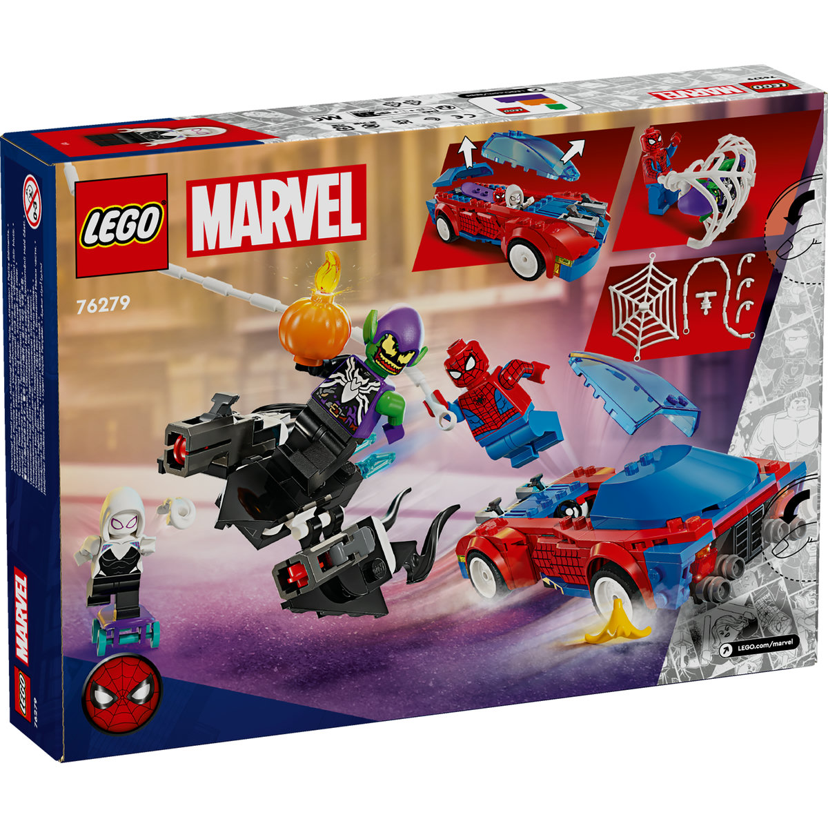  Masina de curse a Omului Paianjen si Venom Green Goblin [3]