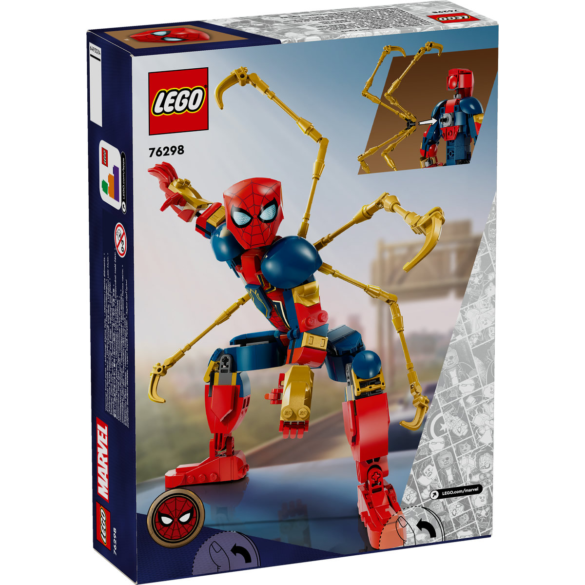  Figurina de constructie Omul Paianjen de fier [3]