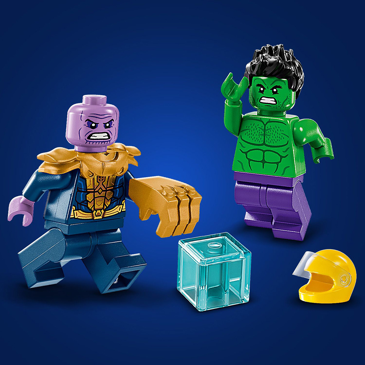  Hulk în vehicul de teren contra lui Thanos [9]