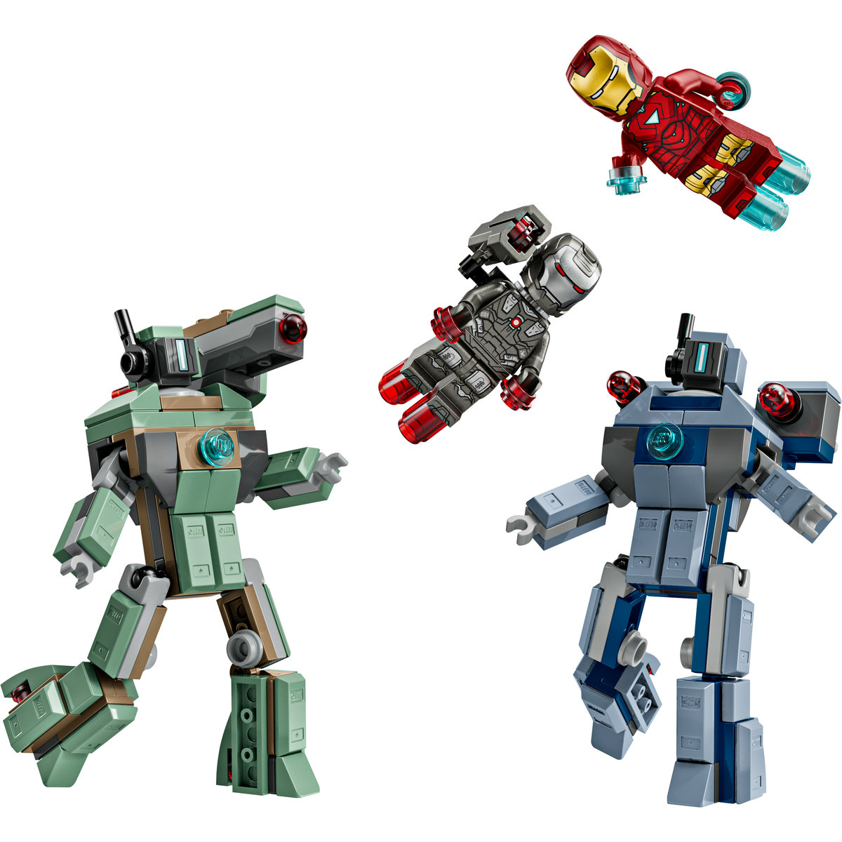  Iron Man si War Machine vs dronele Hammer [7]