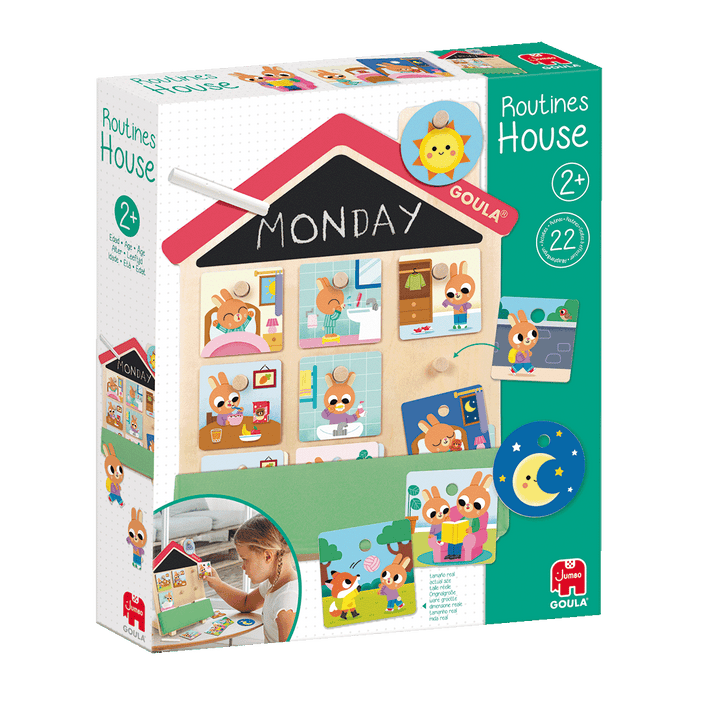 Jocuri de Logica - Joc educativ - Casuta cu activitati zilnice