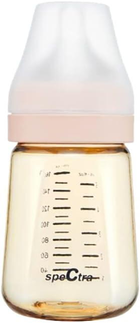 Accesorii alaptare - Biberon anticolici premium cu tetina S, galben (160 ml)