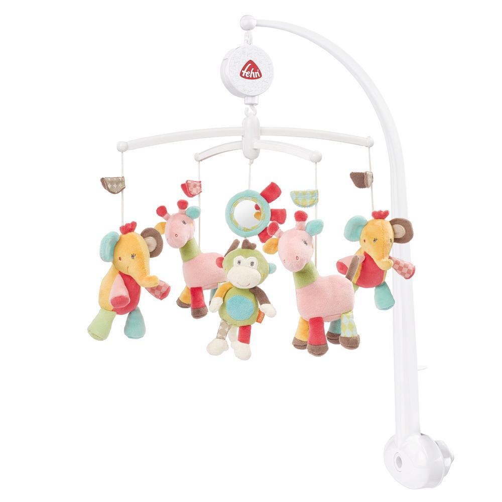 Jucarii Bebe - Carusel muzical mobil - Safari