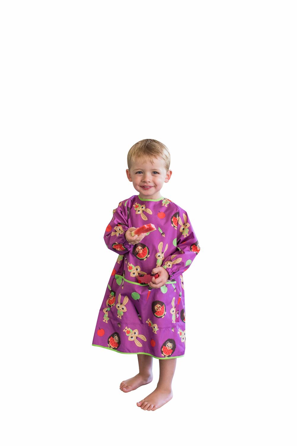 Baveta lunga cu buzunar - Animalute vesele [1]