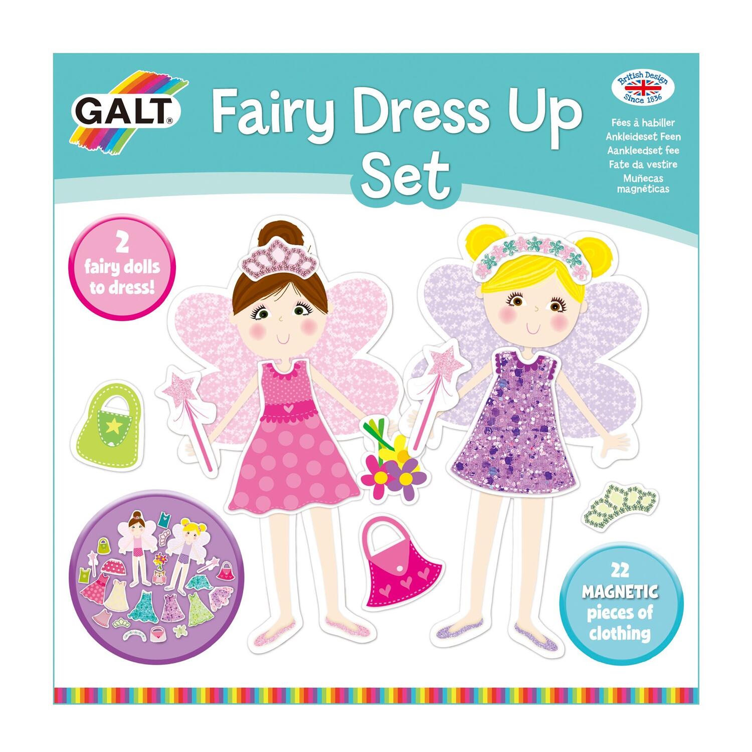 Jucarii creative - Fairy Friends: Set de creatie Zane magnetice