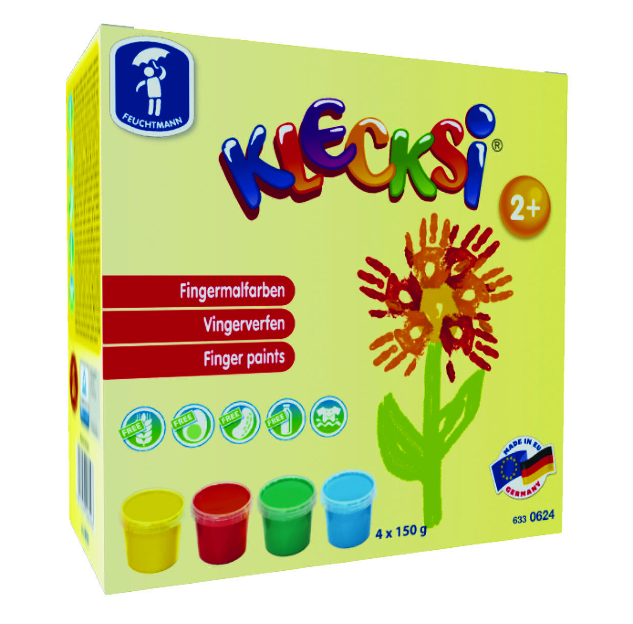 Jucarii creative - Vopsea pentru pictura cu degetele - MINI