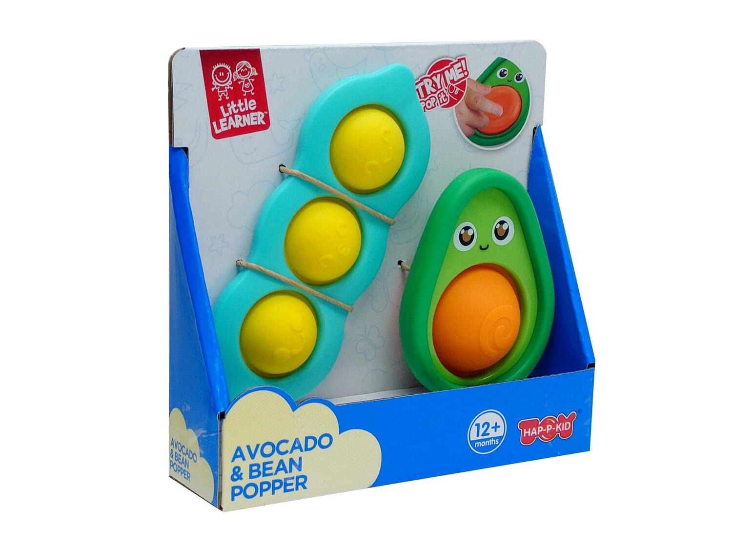 Jucarii Educative - Jucarie Pop It - Avocado si fasole