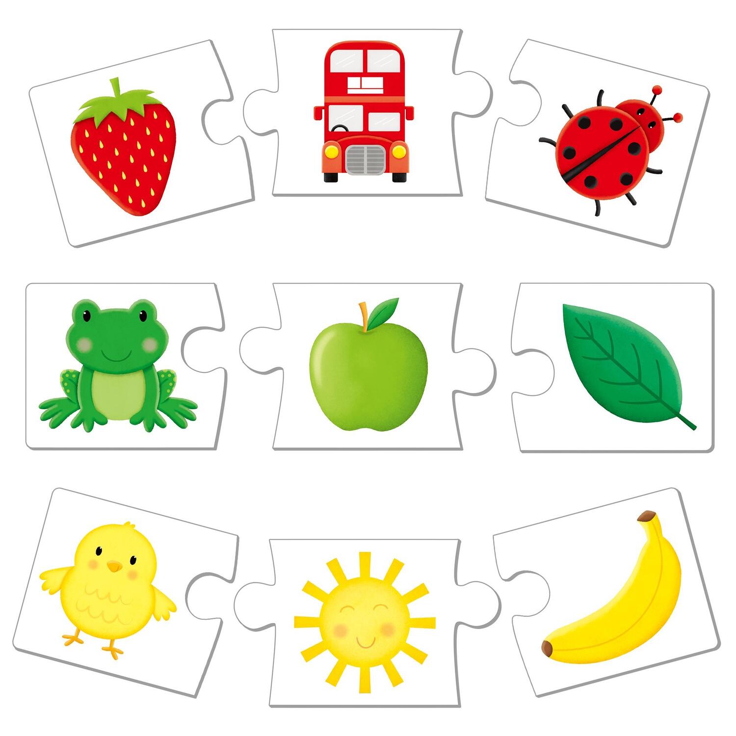 Set de 6 puzzle-uri - Lumea culorilor [1]