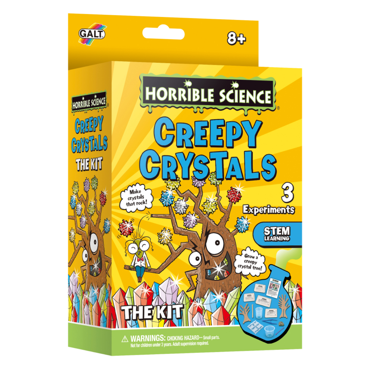 Jucarii Educative - Horrible Science: Cristale ciudate