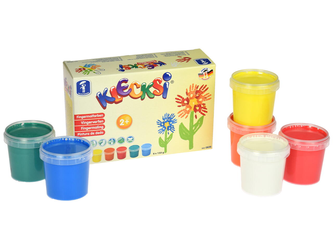 Vopsea pentru pictura cu degetele - MAXI [2]