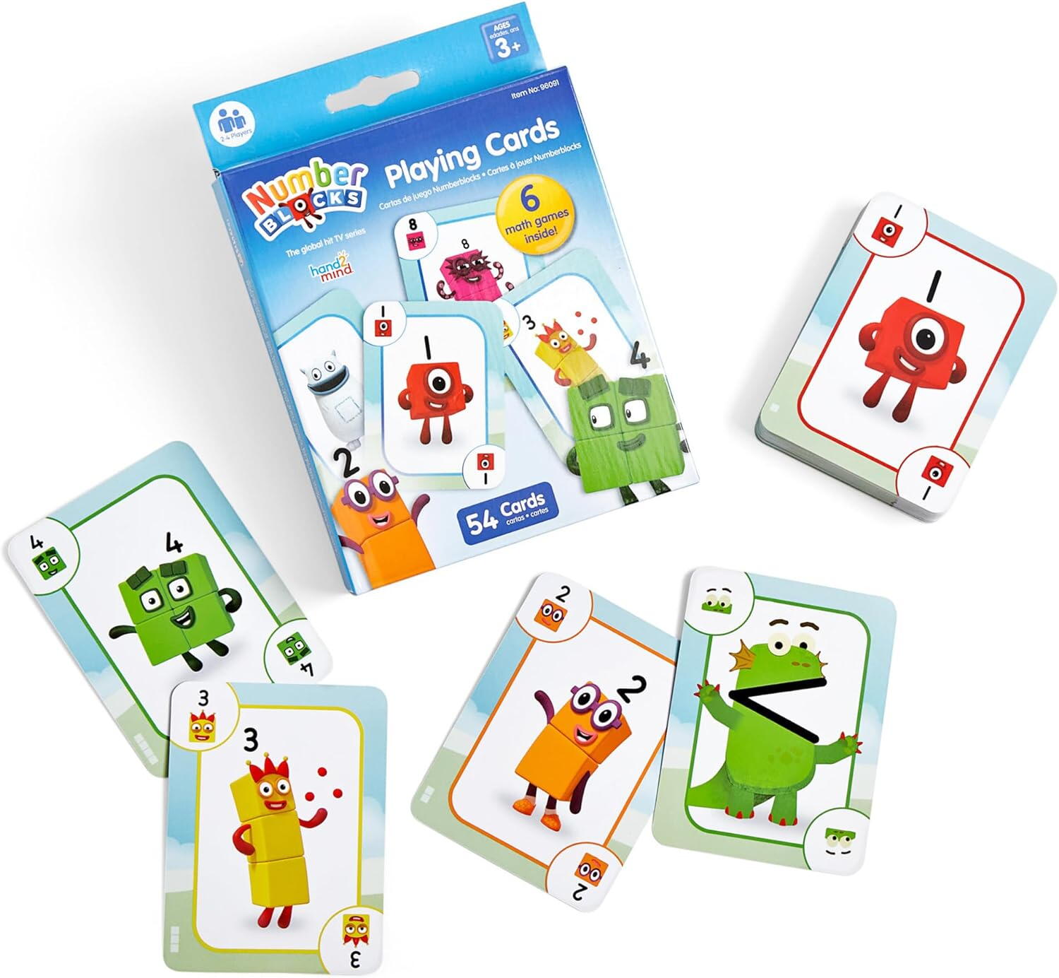 Jucarii Educative - Joc de carti - Numberblocks®