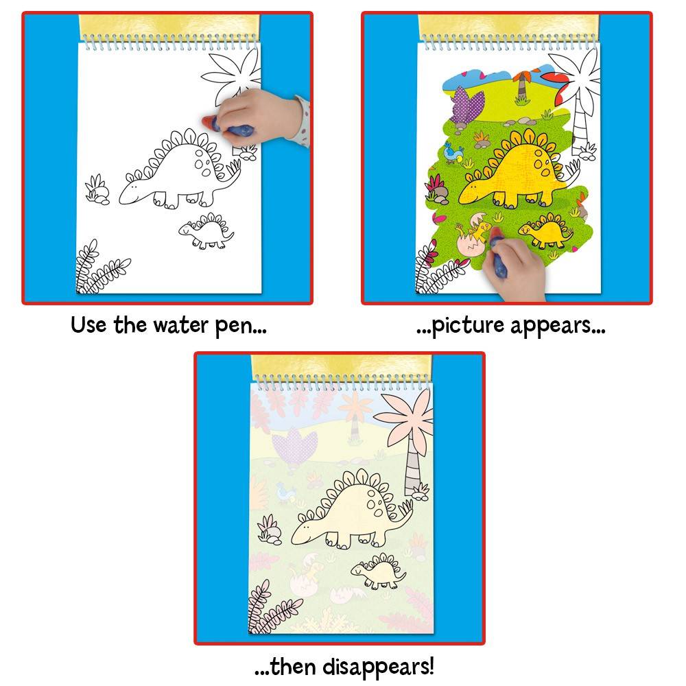 Water Magic: Carte de colorat Dinozauri [2]