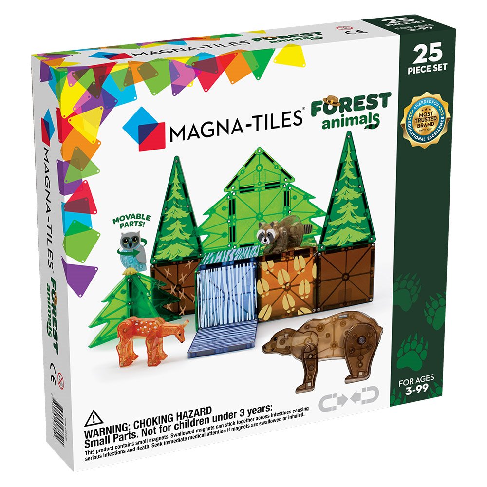Magna-Tiles Forest Animals, set magnetic [7]