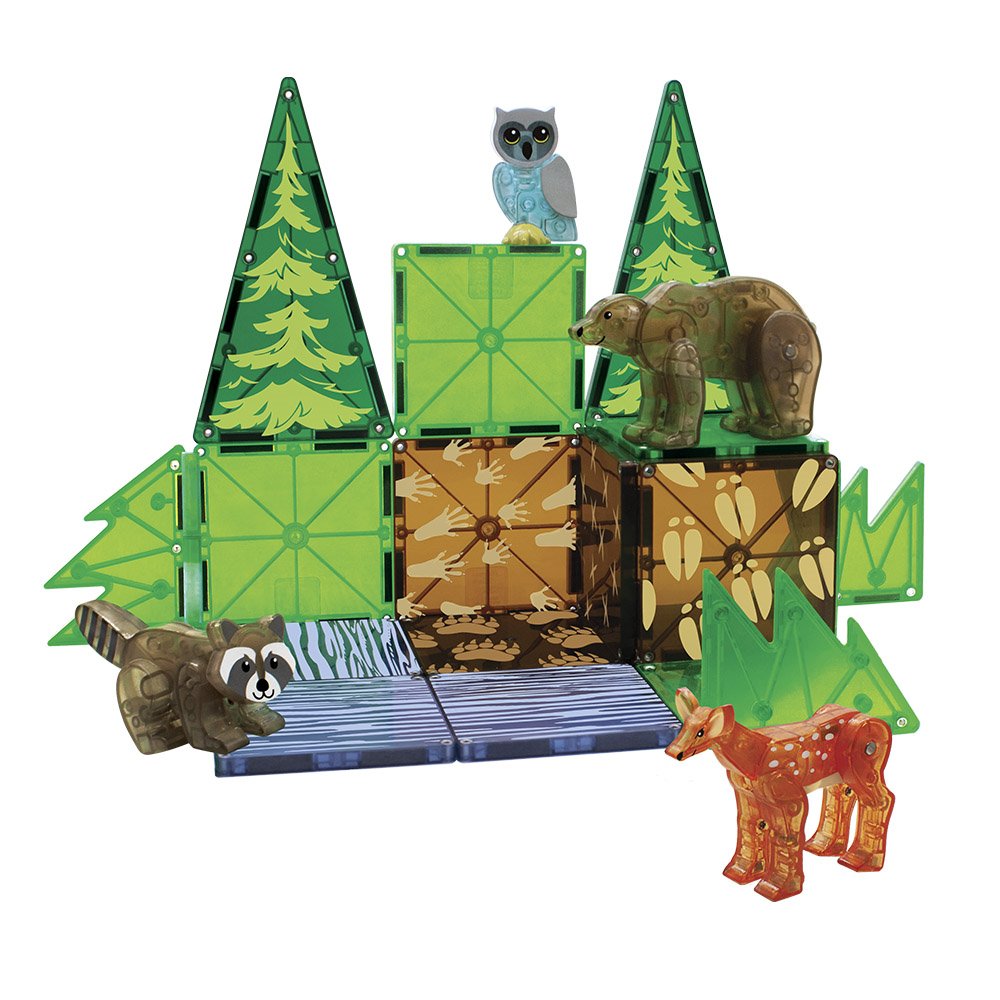 Magna-Tiles Forest Animals, set magnetic [8]