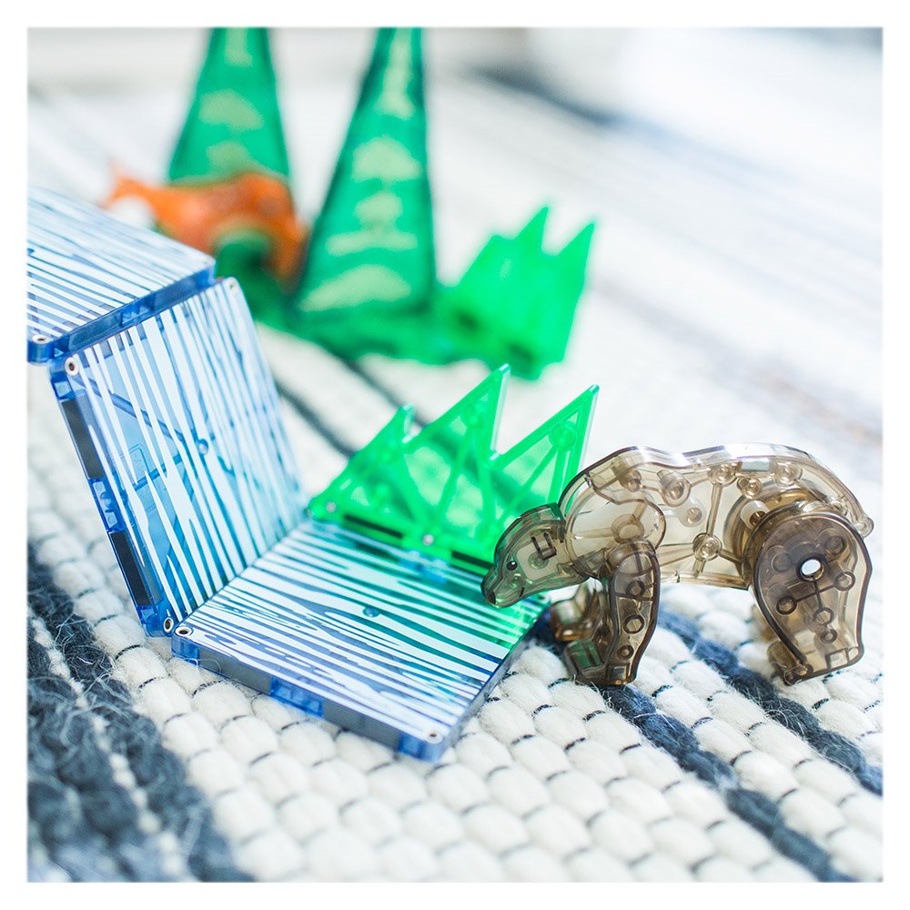 Magna-Tiles Forest Animals, set magnetic [11]
