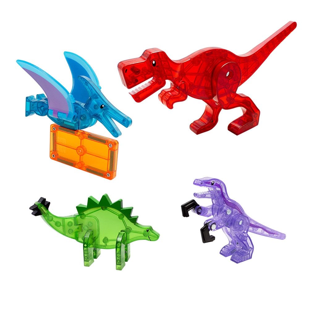 Magna Tiles Dino World, set magnetic 40 de piese [9]