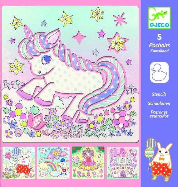 Jucarii 3-5 ani - Sabloane Djeco, O lume magica