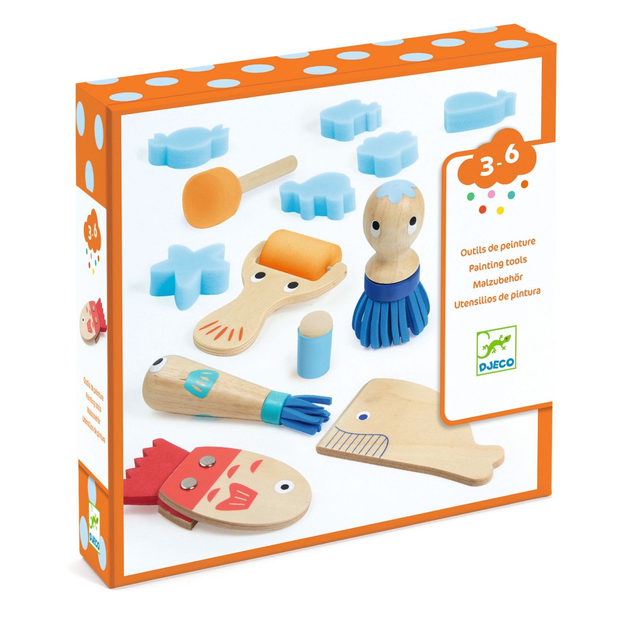 Reducere 20% - Set de instrumente pentru pictura creativa, Djeco