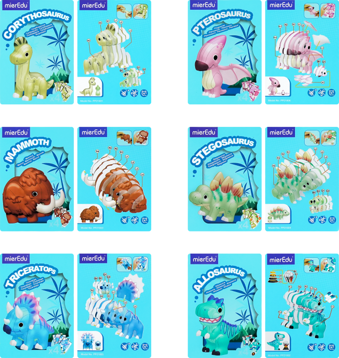 Abtibilduri 3D - Dinozauri [10]