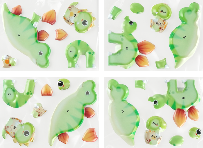 Abtibilduri 3D - Dinozauri [8]